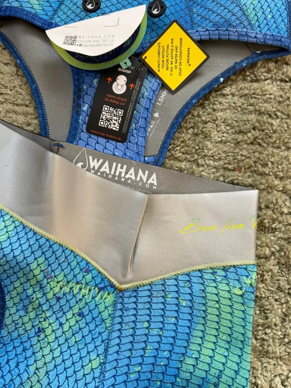 Waihana Women’s Two Piece Wetsuit - Long Sleeve